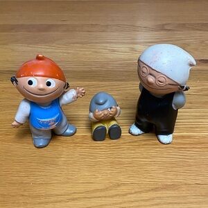 Vintage Rubber Mainzelmannchen Figures